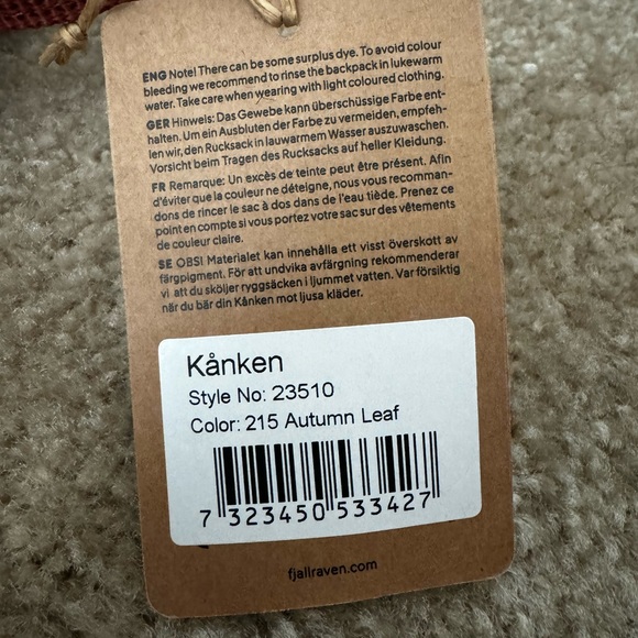 Fjallraven backpack *NEW* - Picture 4 of 4